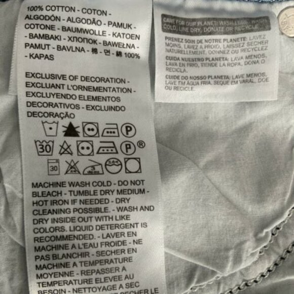 Levi’s Premium Blue Wedgie High Waisted Jeans Button Fly Tapered 25 - Picture 10 of 11